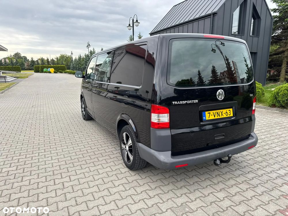 Volkswagen TRANSPORTER T5 LIFT L2H1 Long Klima Elektryka Navi Dubel Kabina Brygadówka - 6
