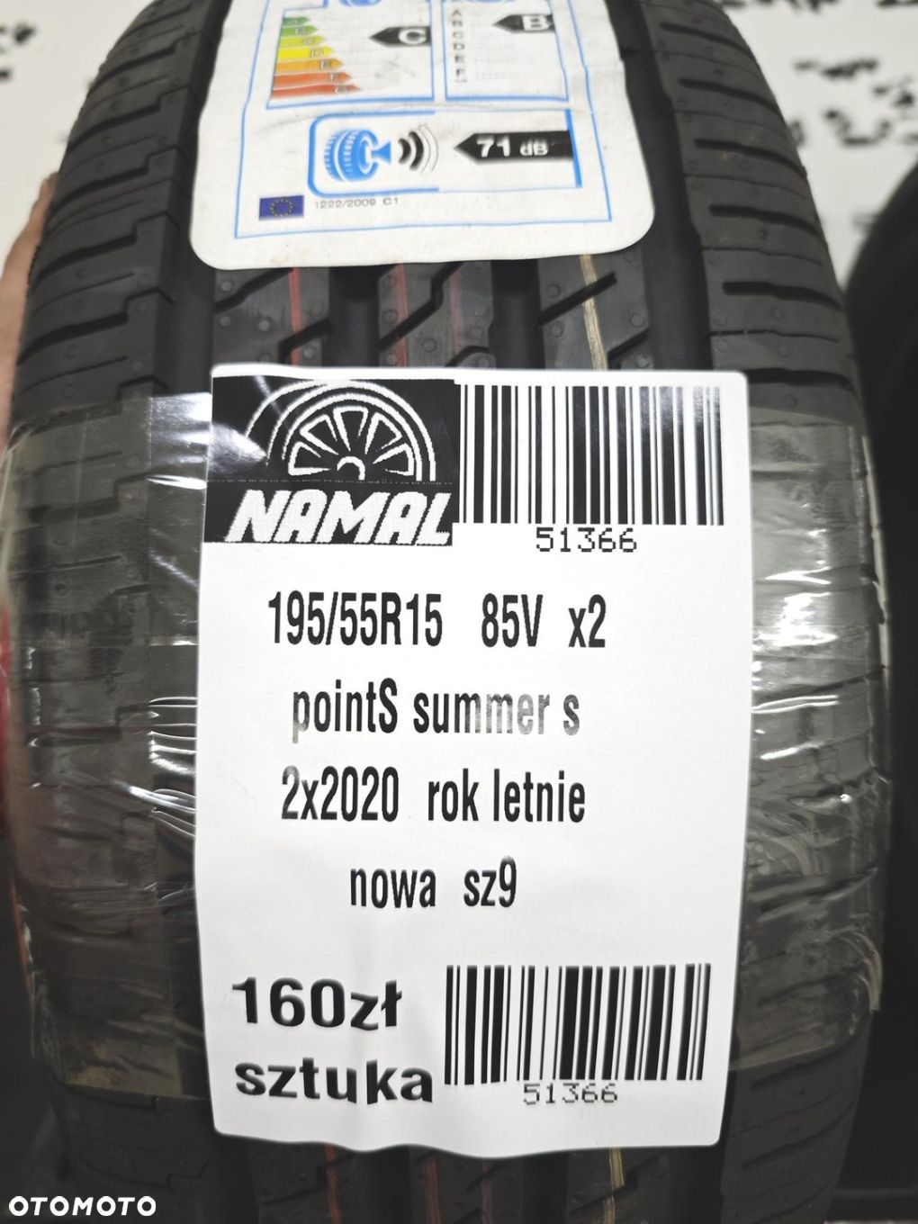 195/55r15 points 2020 opony letnie NOWA 51366 - 8