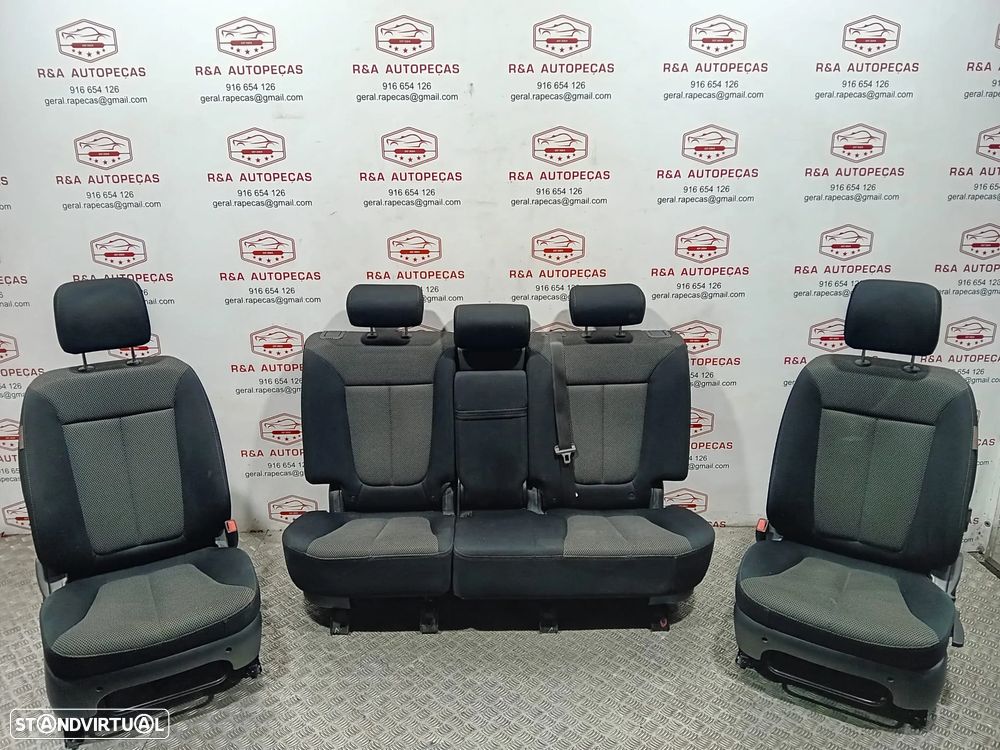 Conjunto Bancos Hyundai Santa Fé em Tecido Original - 11