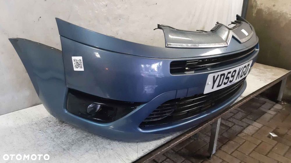 $# ZDERZAK PRZÓD PRZEDNI DO CITROEN C4 GRAND PICASSO HALOGENY NIEBIESKI KGQC - 4