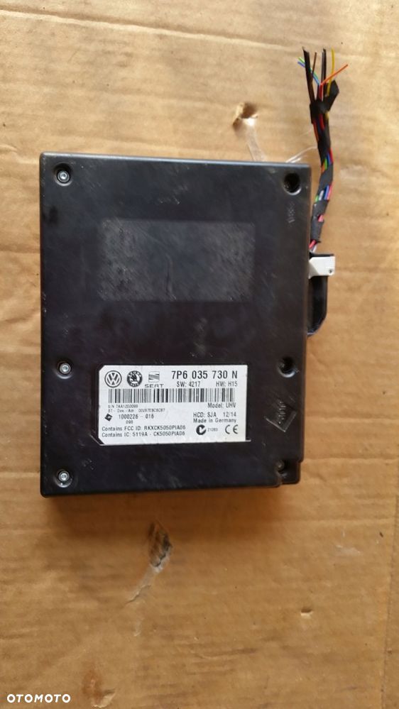 moduł bluetooth audi vw seat skoda 7p6035730n - 4
