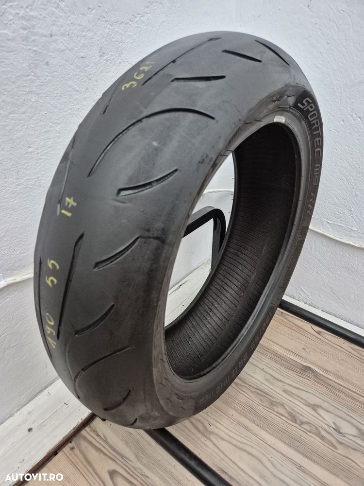Anvelopa moto 190 55 17 Metzeler Sportec M9 dot 3521 - 1