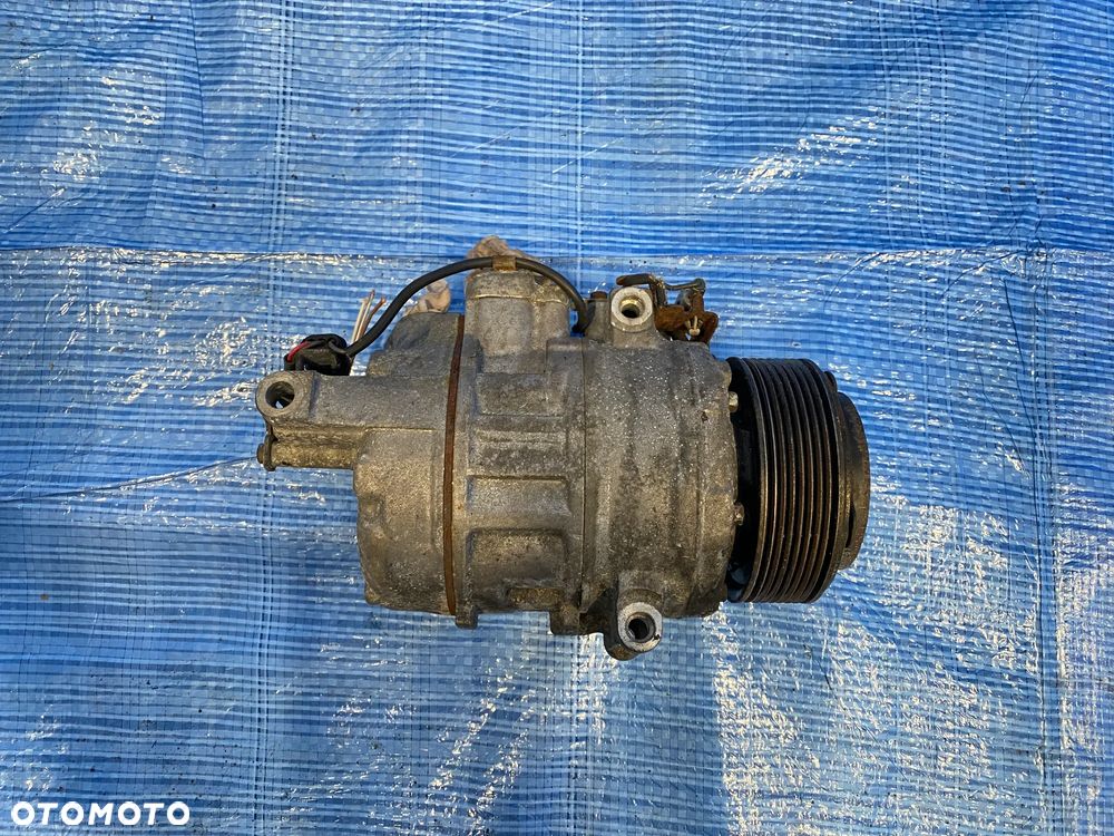 SPRĘŻARKA KOMPRESOR POMPA KLIMATYZACJI KLIMY BMW F07 F10 F11 F20 F25 F30   N55  GE447260-4081 ; 447260-4081 7SBU17C ORYGINAŁ - 6