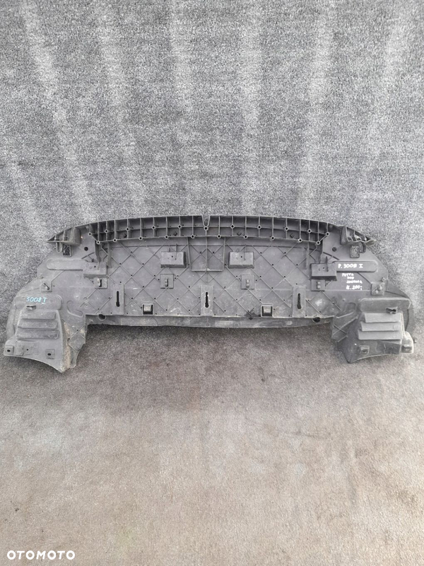 Płyta osłona pod zderzak Peugeot 3008 I