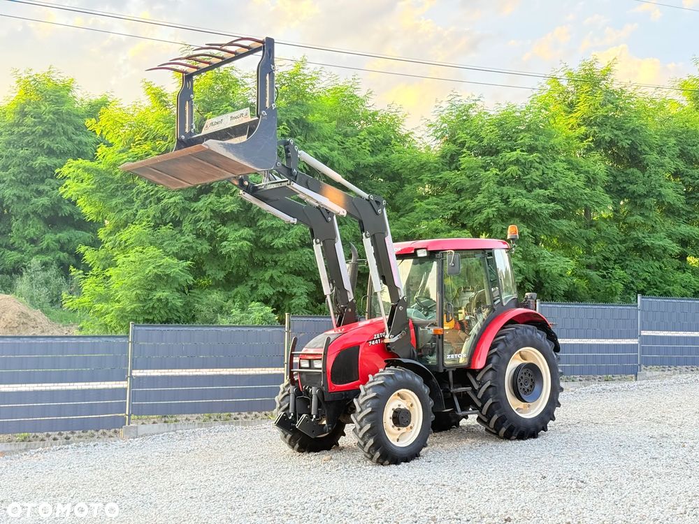 Zetor * Traktor Zetor 7441 Proxima * TUR Ładowacz Łyżka * TUZ * Wałek Wom * - 16
