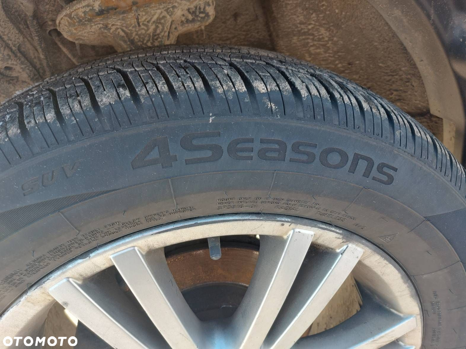 OPONY Z FELGAMI GT RADIAL 4 SEASON 5X114,3 FI 67,1 - 7