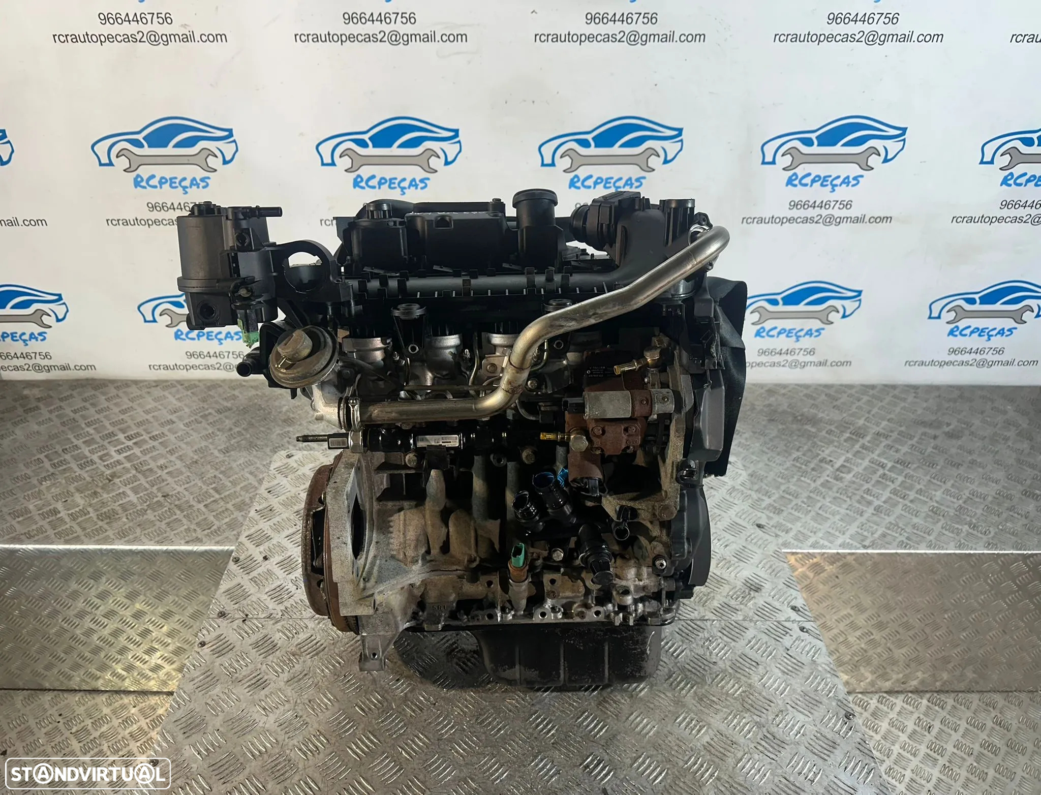 .Motor Completo PSA Peugeot Citroen Ford 8HX 8HZ 1.4 HDi 68cv Siemens - 5