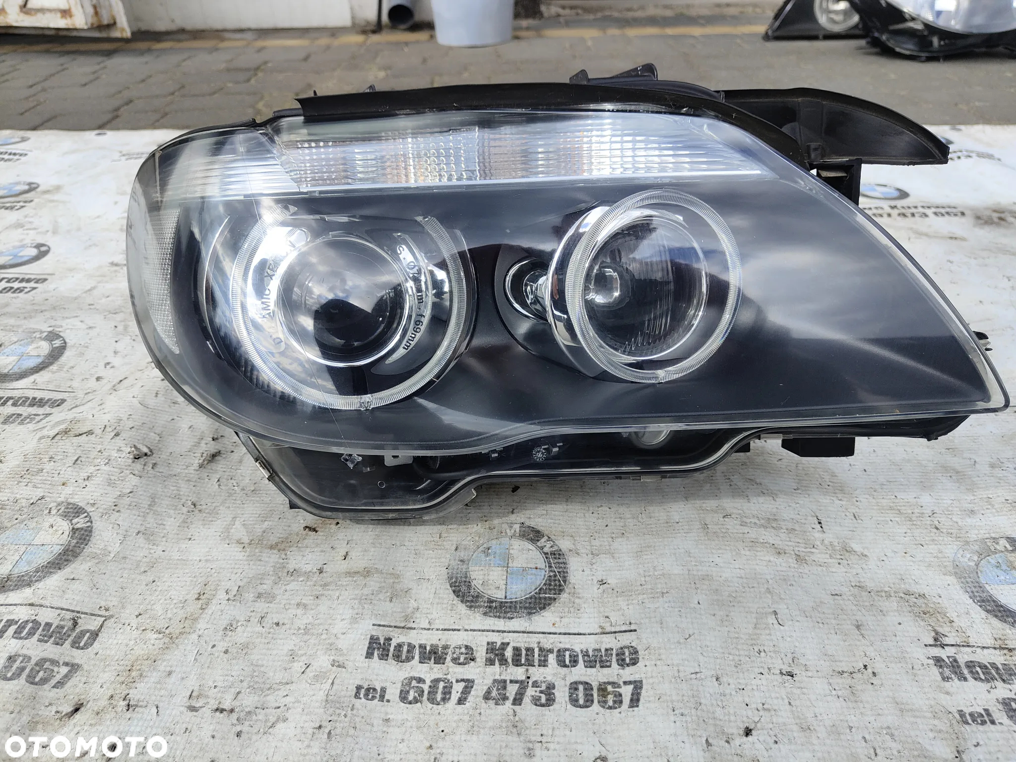 BMW E65 E66 LCI Lifting Lampa przednia prawa Bi-xenon Dynamic - 3