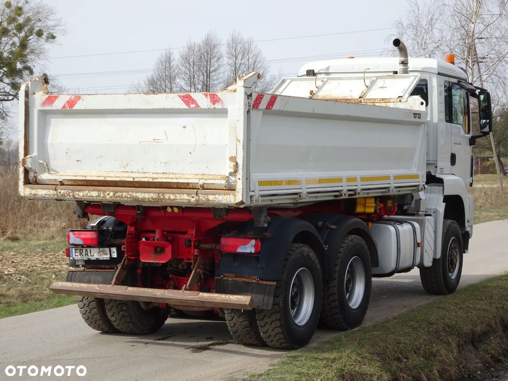 MAN TGS 26.480 6X6  Kipper Meiller 3-stronny Hydroburta stan idealny - 5