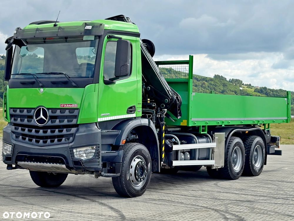 Mercedes-Benz AROCS 2636 * WYWROTKA 6,00 m * HIAB 122 ES - 3 HIPRO /6x4 - 4