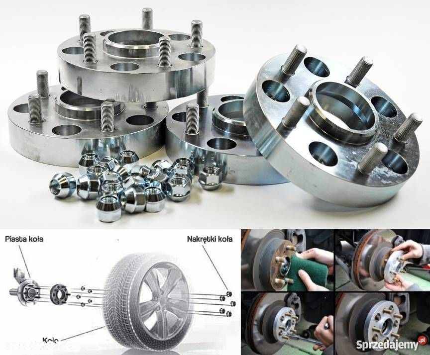 DYSTANSE ADAPTERY Do Kół Toyota Honda Mitsubishi Mazda 5x114,3 5x100 - 1