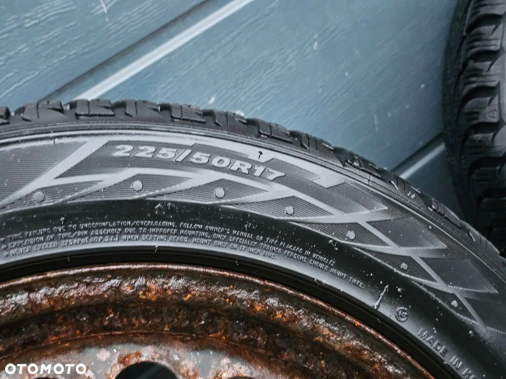 FELGI STALOWE KOŁA OPONY ZIMOWE OPEL INSIGNIA A R 17 5x120 ET41 225/50/17 - 7