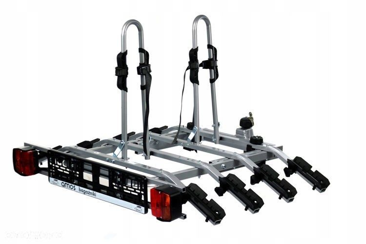 Bagażnik platforma rowerowa na hak na 4 rowery - 2
