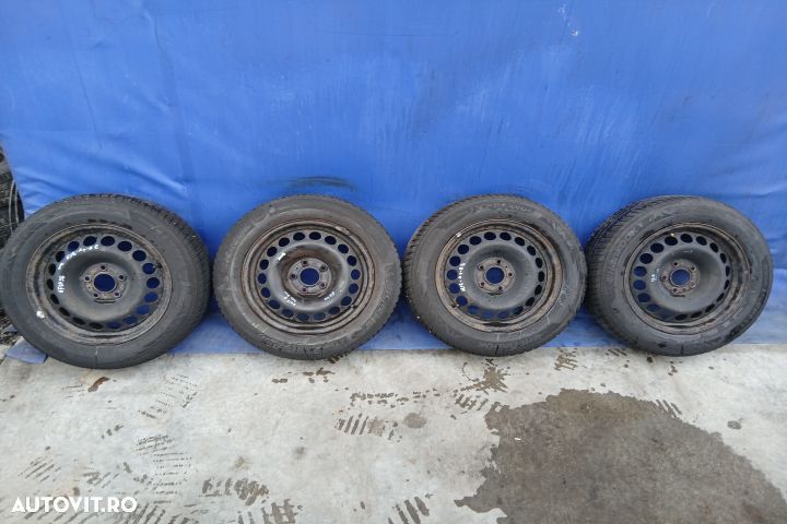 Jante tabla cu anvelope 16 - set 205/60 R16 7JX16H2 8K0601027A 205/60 - 1
