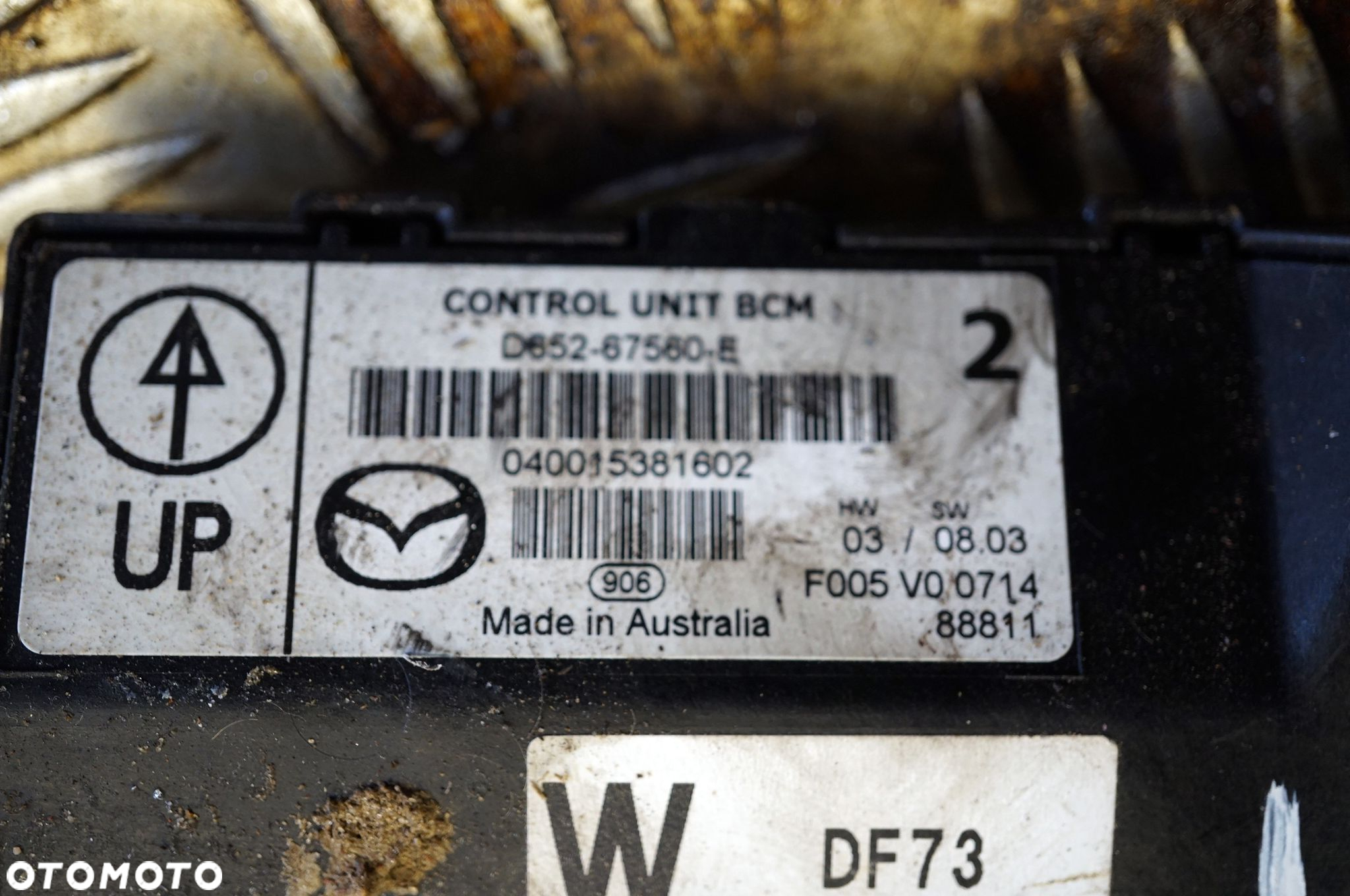 MODUŁ KOMFORTU 2 II DE D652-67560-E BCM MAZDA 2007-2010 - 2