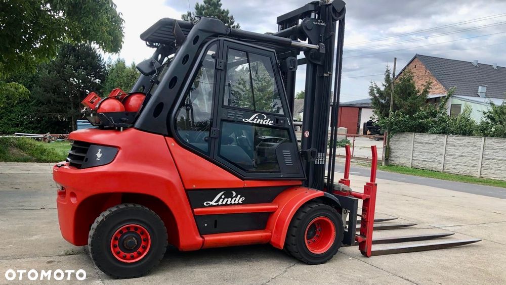 Linde H80T-02  4Widły LPG Gaz z NIEMIEC ! - 6