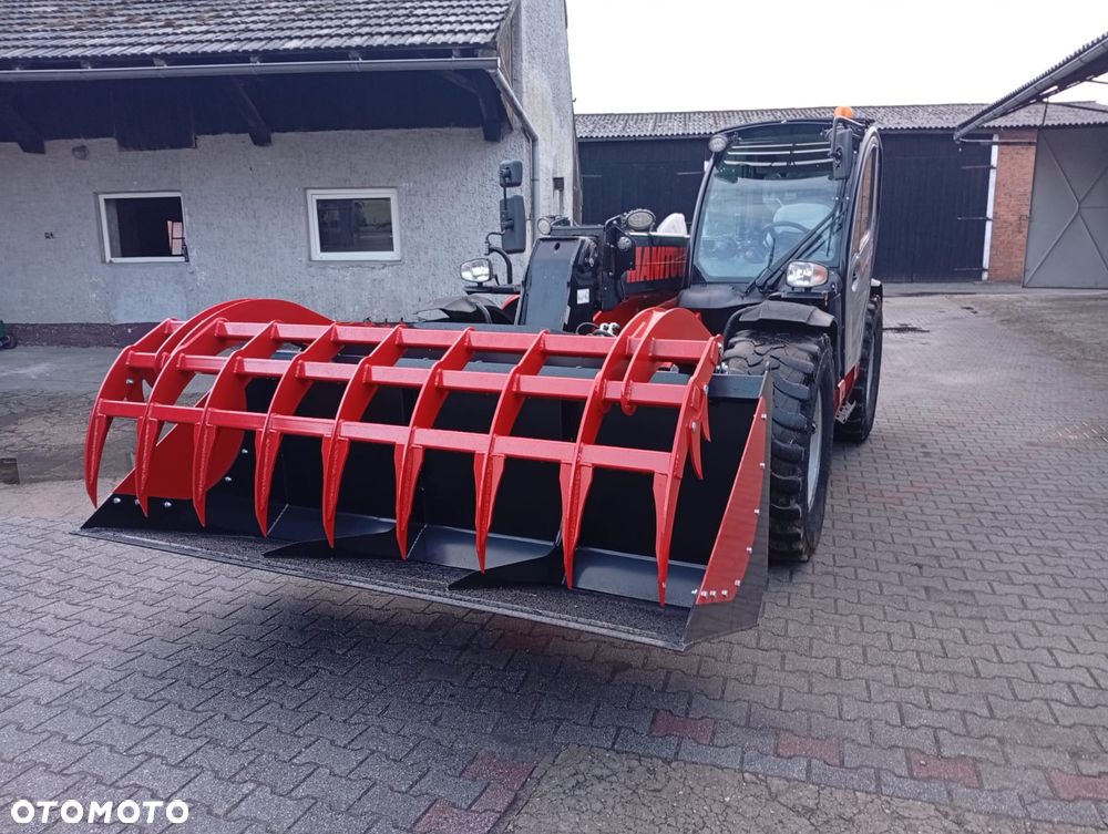 RATY 0%! Łyżko-krokodyl, ząb palony, 220 cm, mocowanie JCB, Manitou, Merlo, Kramer, Schaffer - 6