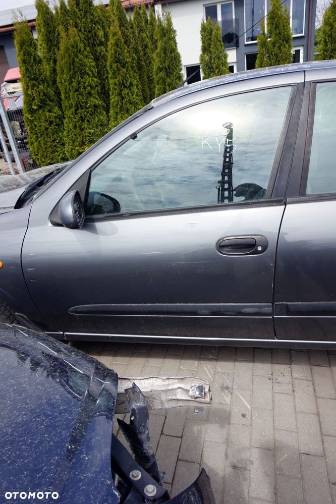 DRZWI PRZEDNIE LEWE ALMERA II N16 LIFT 5D HB KY5  SZARY NISSAN 2003-2006 - 1