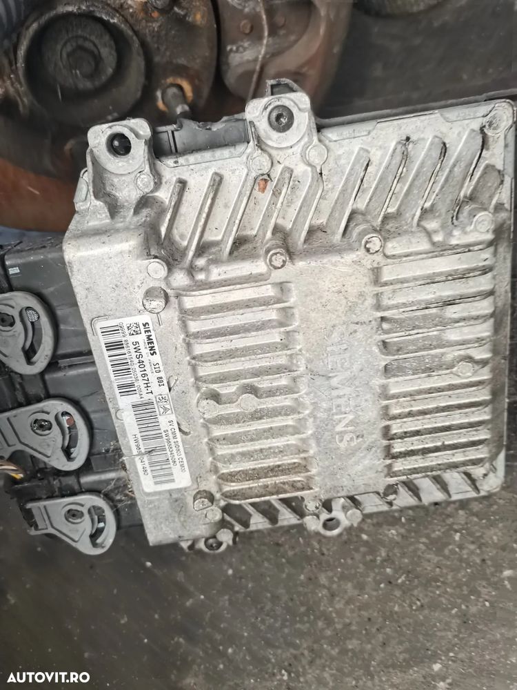 Calculator Motor SIEMENS PEUGEOT 407 5WS40167H T / 5WS40167HT / SID 803 / SID803 / 9658345080 / - 1
