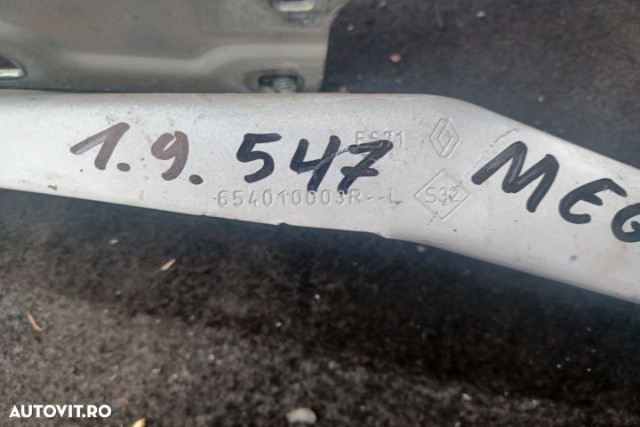 Balama capota motor dreapta / stanga 654010003R 654010003R Renault Me - 3