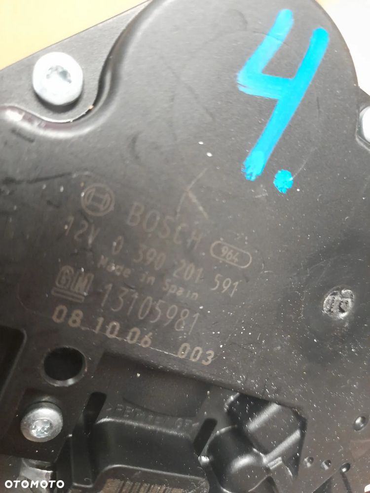 SILNICZEK WYCIERACZEK TYŁ OPEL ASTRA H 0390201591 - 2