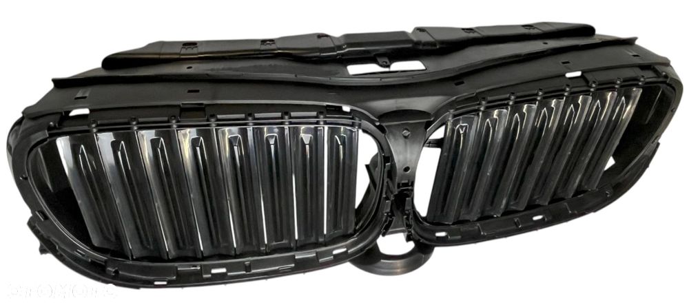 ATRAPA NERKI GRILL BMW 7 G11 G12 2015+ CZARNE ŻALUZJA KIEROWNICA POWIETRZA - 8