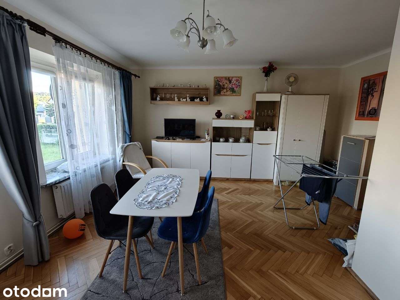 Mieszkanie z ogródkiem w Białogonie, 53 m²