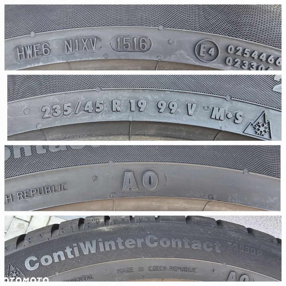 Continental ContiWinterContact TS 830 P 235/45R19 99 V AO - 6