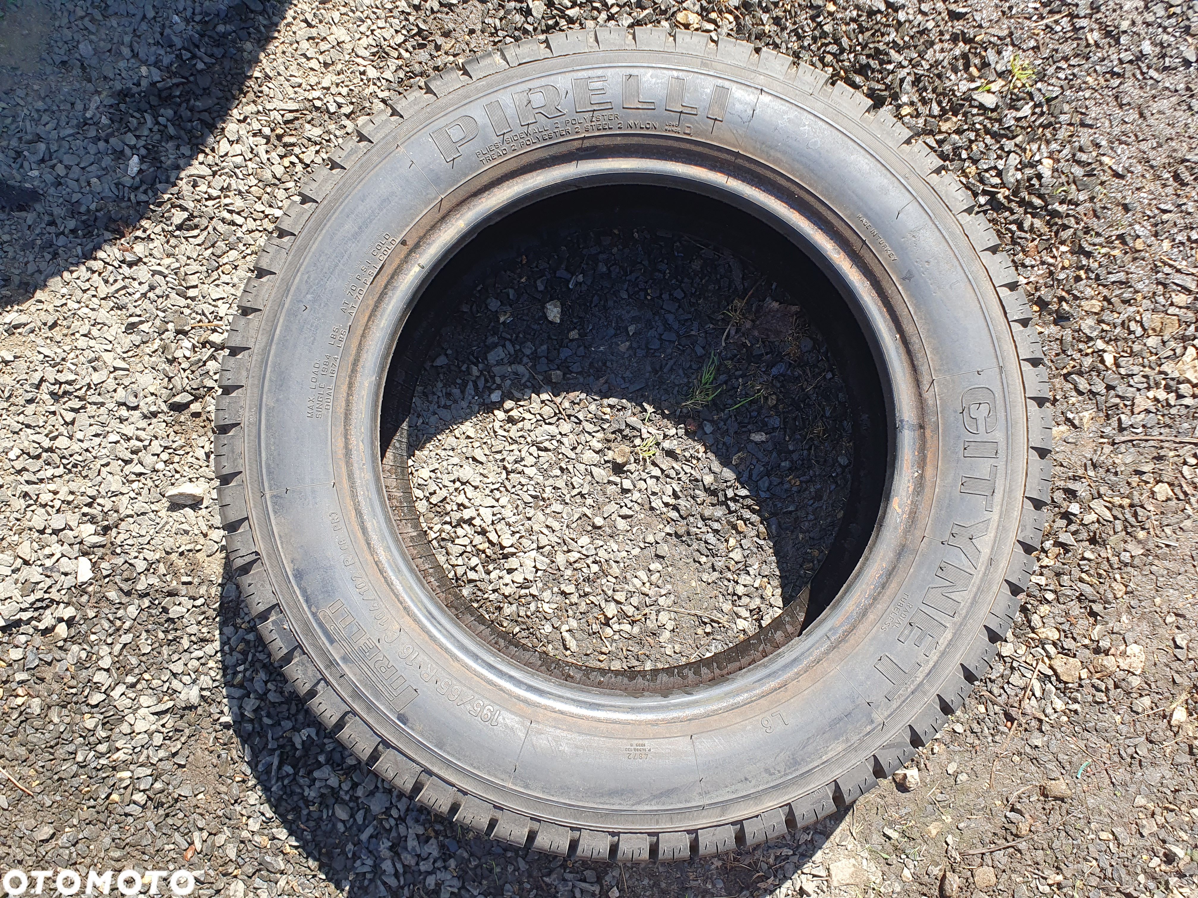 PIRELLI CITYNET 195/65/R16C 104/102R 8.6mm OPONA - 1