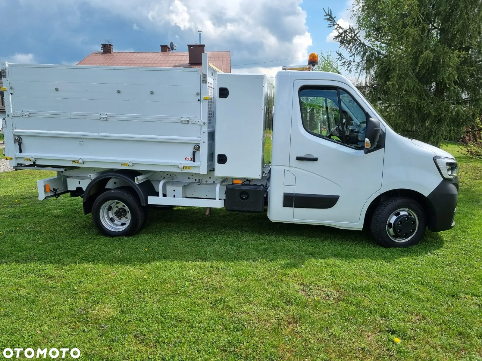 Renault Master Wywrotka - aluminiowa paka - wysokie burty - 30