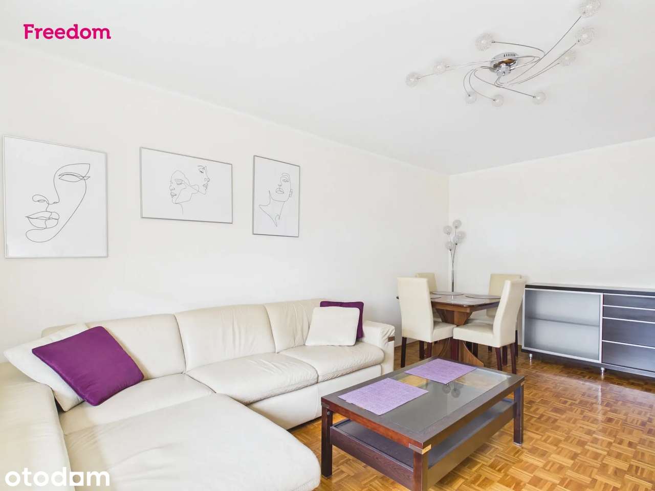 Do wynajęcia: Przestronne, 2-pokojowe mieszkanie (51 m²) przy Rondzie
