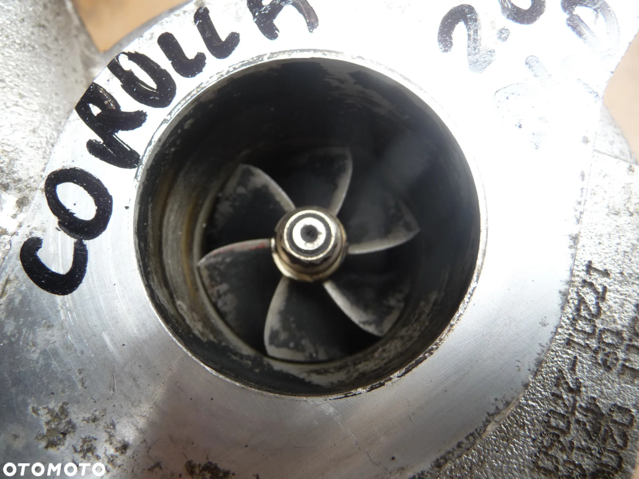 TOYOTA COROLLA E12 2.0 D4D TURBINA TURBOSPRĘŻARKA 17201-27060 - 2