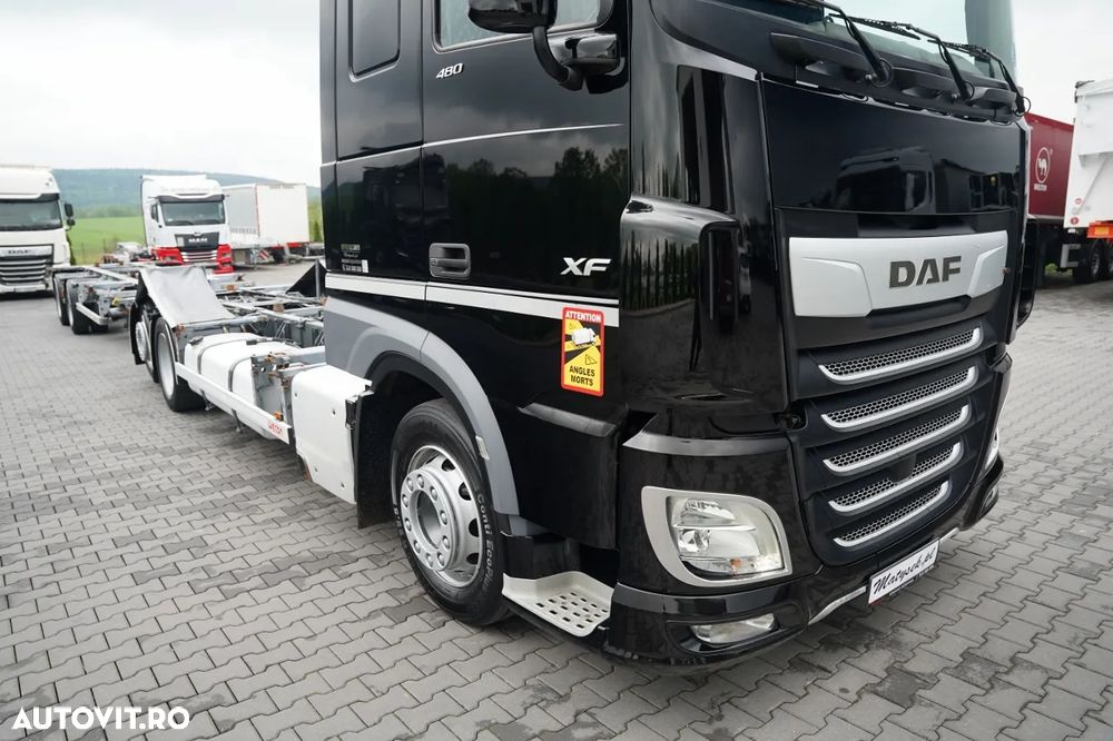DAF XF 480 / BDF / 6X2 / CUPLAJ TANDEM / SSC / I-PARK COOL / PUNTE RIDICATĂ / WECON - 7