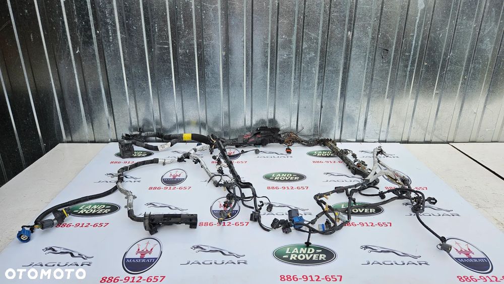 Jaguar XJ 351 LIFT 2015- 5.0 SC 510 KM Instalacja silnika Wiązka Przewody GX53-12C508-EC - 1