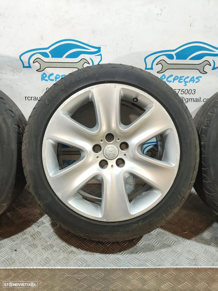 Conjunto Jantes 18 Originais Jaguar 8.5J ET49 5X108 8X231007BA - 6