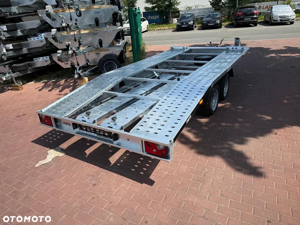 Wiola Przyczepa Laweta Martz GT PLUS 450/2 2,7T 450x200m 2 osie DMC 2700kg lekka 510kg OKAZJA! - 8