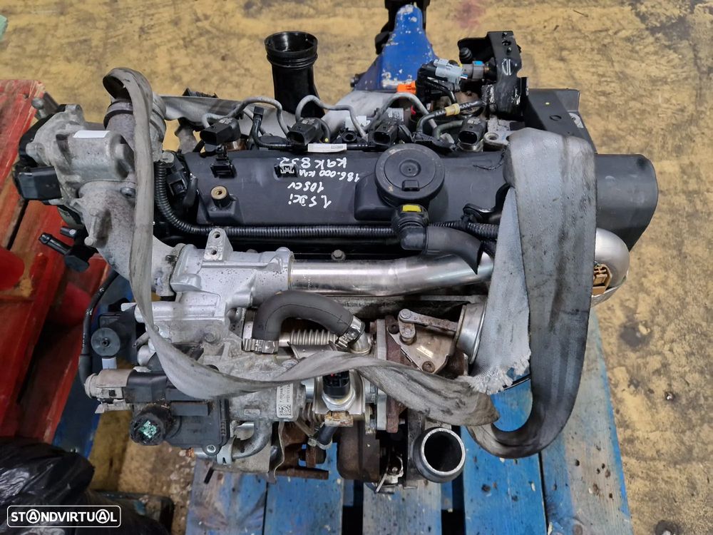 Motor usado K9K832 RENAULT SCENIC III 3 1.5 DCI 105CV MEGANE K9KG832 K9K - 2