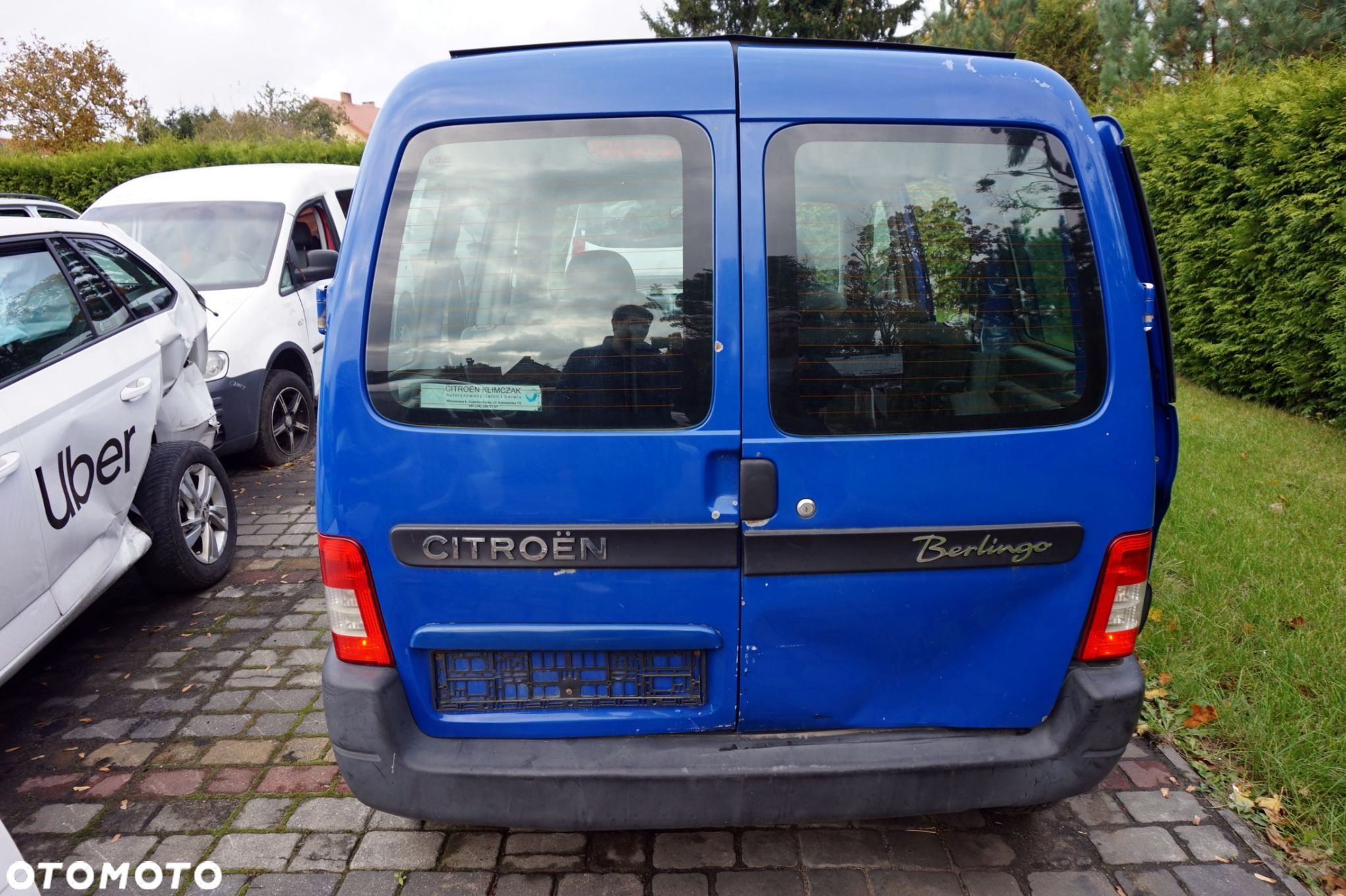 CITROEN BERLINGO I LIFT II M59 2008 KPVB 1.6 HDI DV6BTED4 75KM 20DP37 NIEBIESKI na części - 4