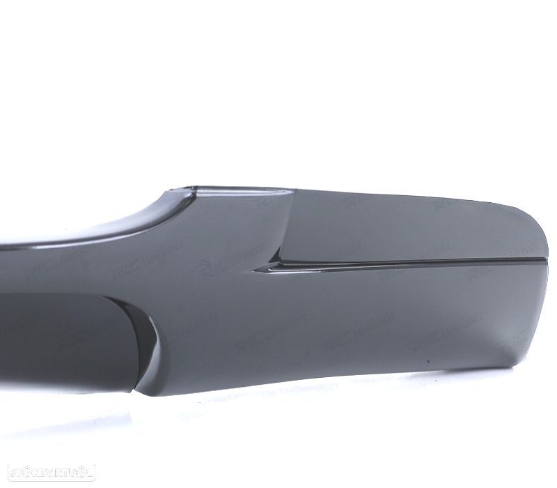 DIFUSOR BMW E90 E91 LOOK M PRETO BRILHANTE - 2