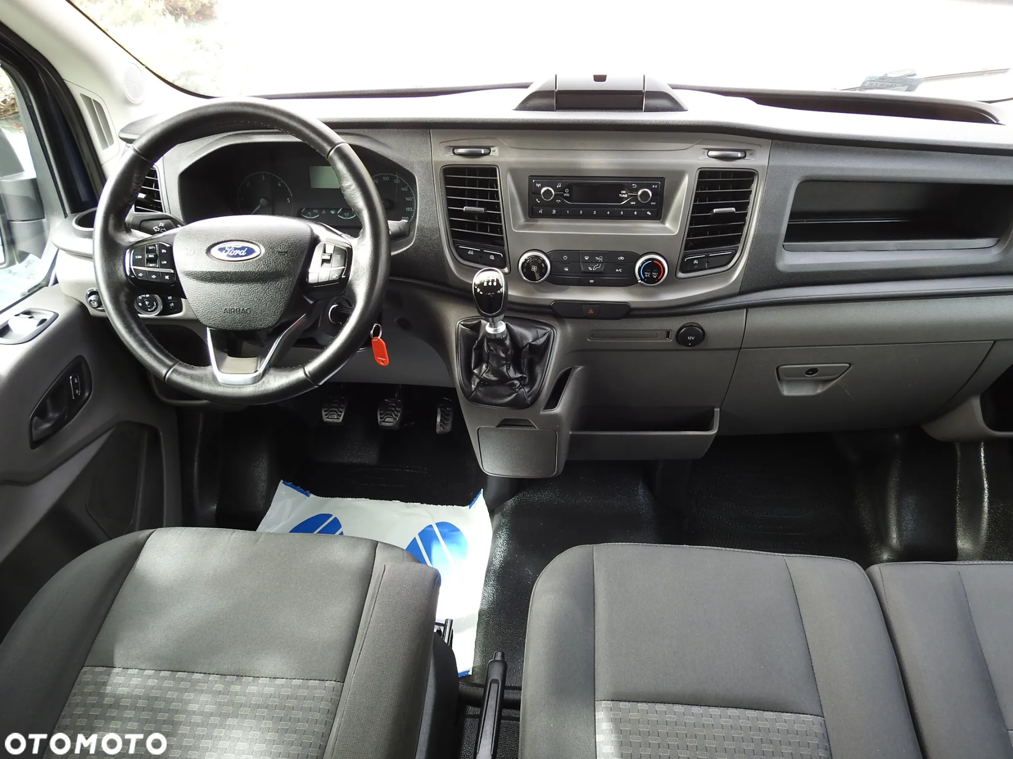 Ford TRANSIT SKRZYNIA PODWÓJNA KABINA DOKA 7 MIEJSC TEMPOMAT KLIMATYZACJA LEDY 130KM [ L06334 ] - 25