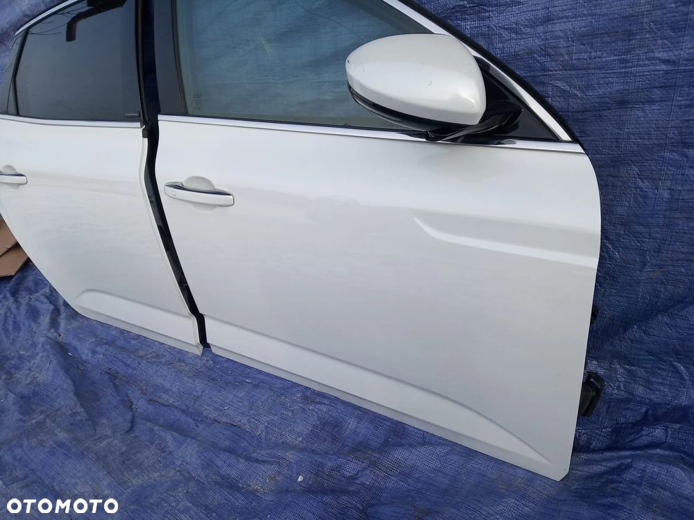 Drzwi kompletne Renault Talisman sedan Lift prawe lewe przód tył biała perła TEQNC - 4