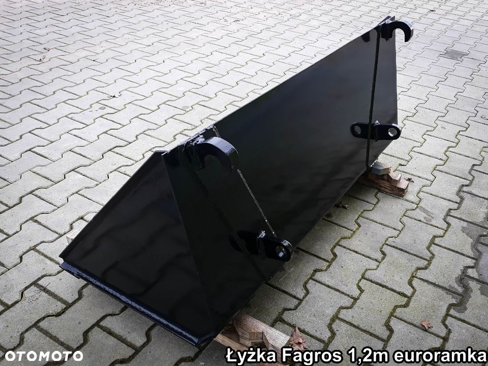 Łyżka do ładowacza 0,8m 1,04m 1,2m 1,4m 1,6m 1,8m 2,0m 2,2m 2,4m Euroramka SMS TUR Mailleux Faucheux sipa - 7