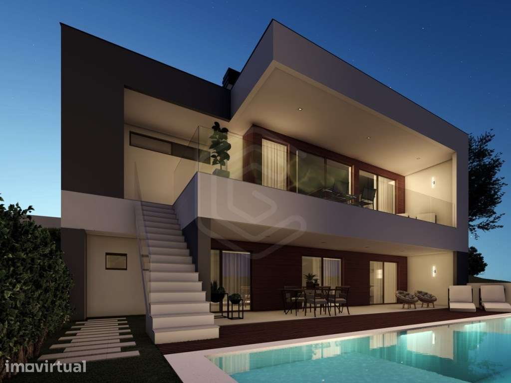 Moradia Unifamiliar V3+1 de Design Contemporâneo na Mexilhoeira Gra... - Grande imagem: 3/19