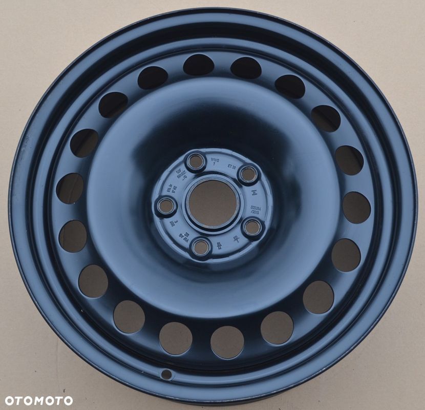 FELGA STALOWA VW SKODA AUDI SEAT 5x112 6,5J17 ET 38 x1szt F-624 - 7