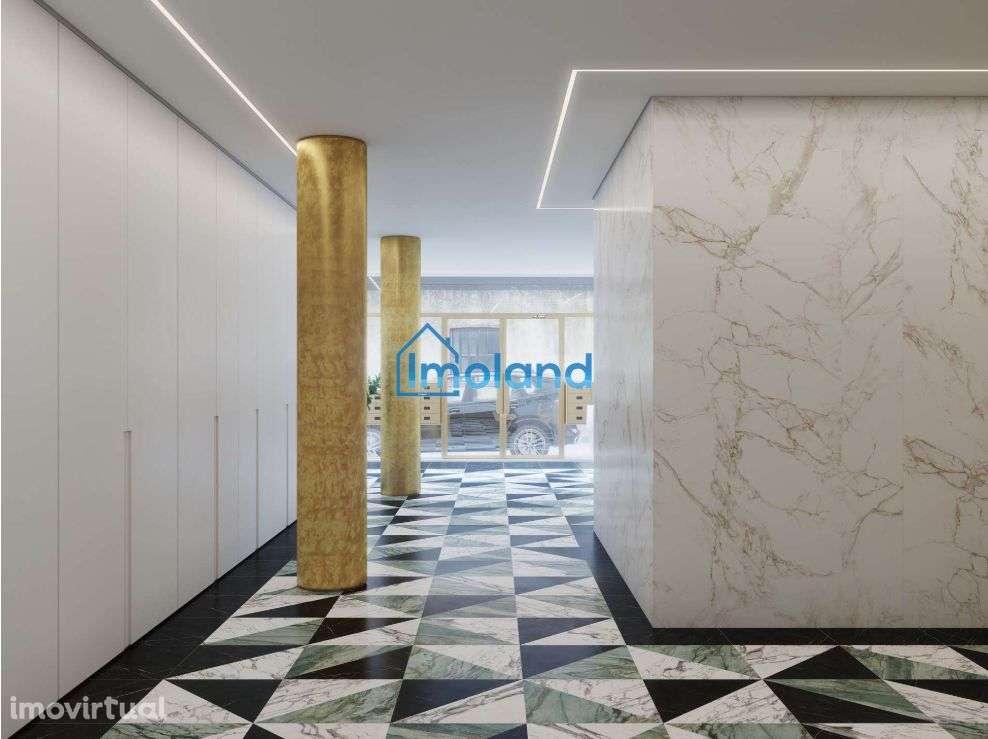 Loja Nova c/606 m2, 4 lugares de garagem, junto à praia Matosinhos Sul - Grande imagem: 2/3