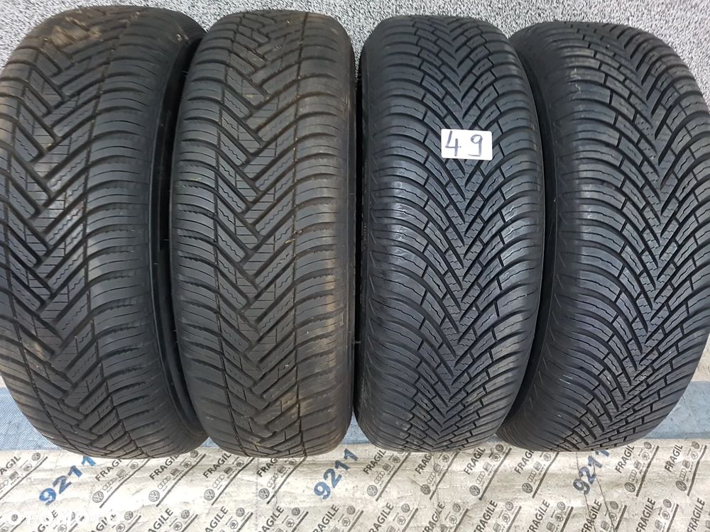 KOŁA CAŁOROCZNE OPEL CORSA D E  ADAM 4X100 185/65R15 6JX15 CZUJNIKI - 25