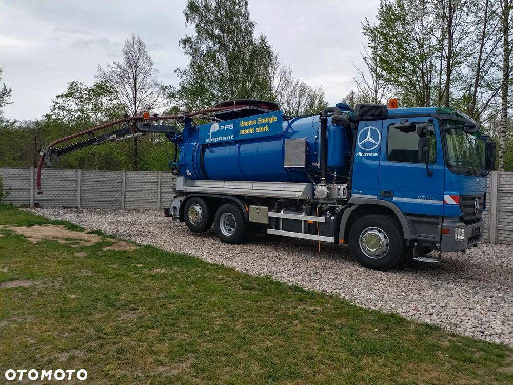 Mercedes-Benz ACTROS 2536 6x2* ASENIZACYJNY* 13000L* FFG elephant* Specjalny do ŚCIEKÓW I OSADÓW*  WYJĄTKOWO ZADBANY* z NIEMIEC - 9