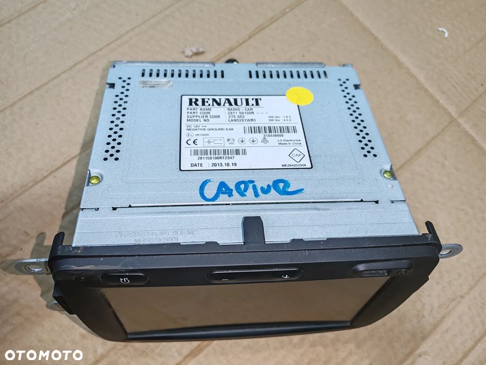 Radio nawigacja 281150198r Renault Captur 13-18 - 5
