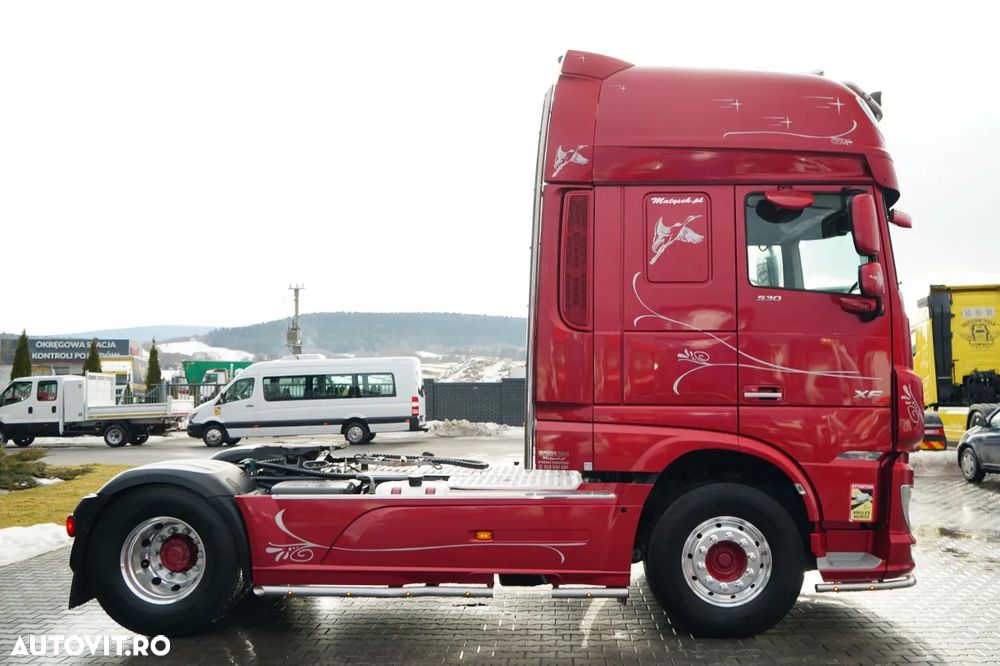 DAF XF 530 / I-PARK COOL / SISTEM HIDRAULIC / CABINĂ SUPER SPACE / COMPLET AIRMATIC / TV / JANTE DIN ALIAJ - 9