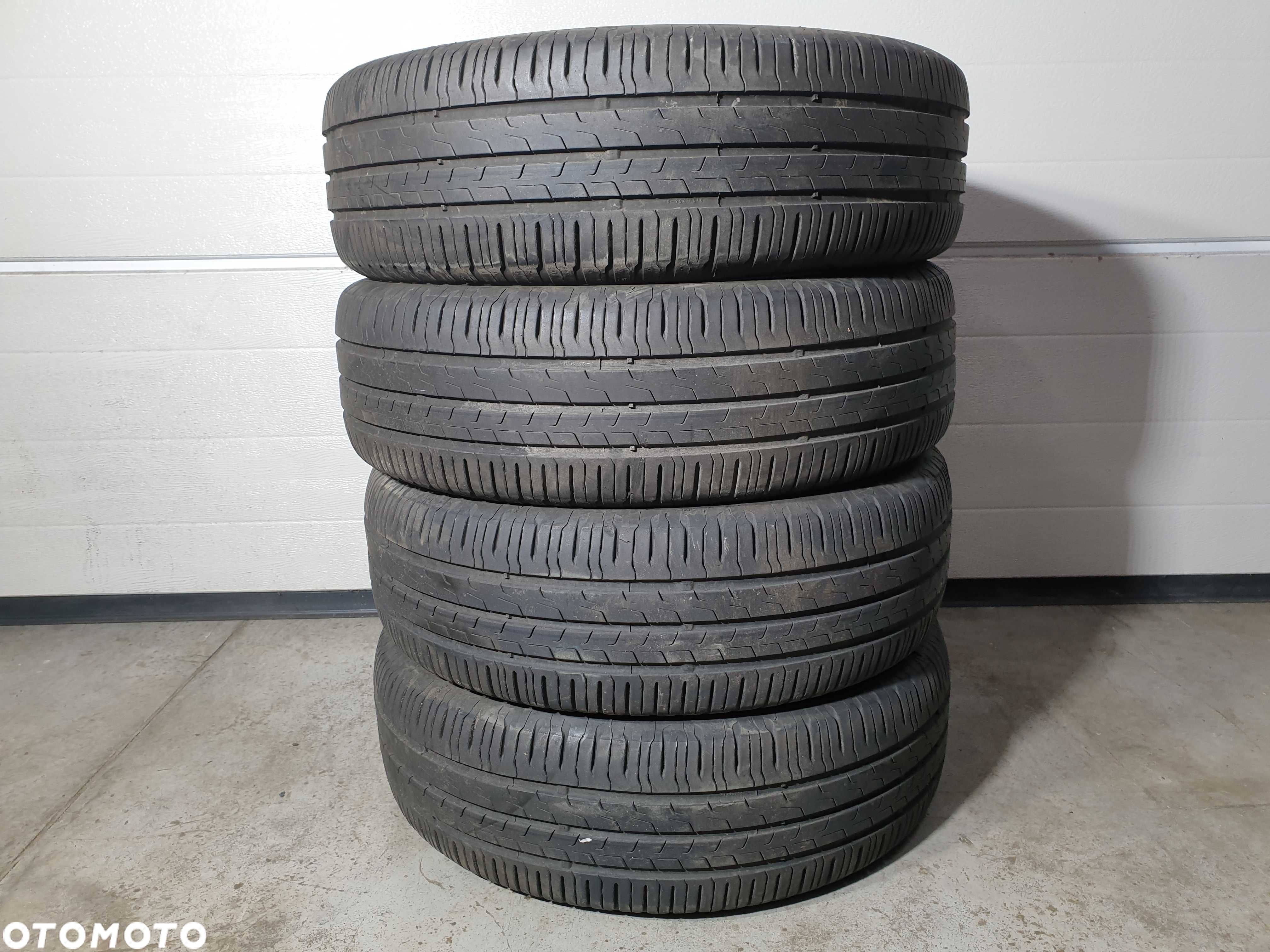 4szt. 195/65/15 91V Continental EcoContact 6 5,5mm 2020r [ 814 ] - 1